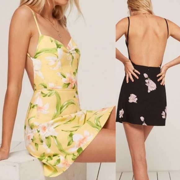 Reformation Dresses & Skirts - 🌹🇱🇷REFORMATION Backless Open Back JUNEBUG DRESS